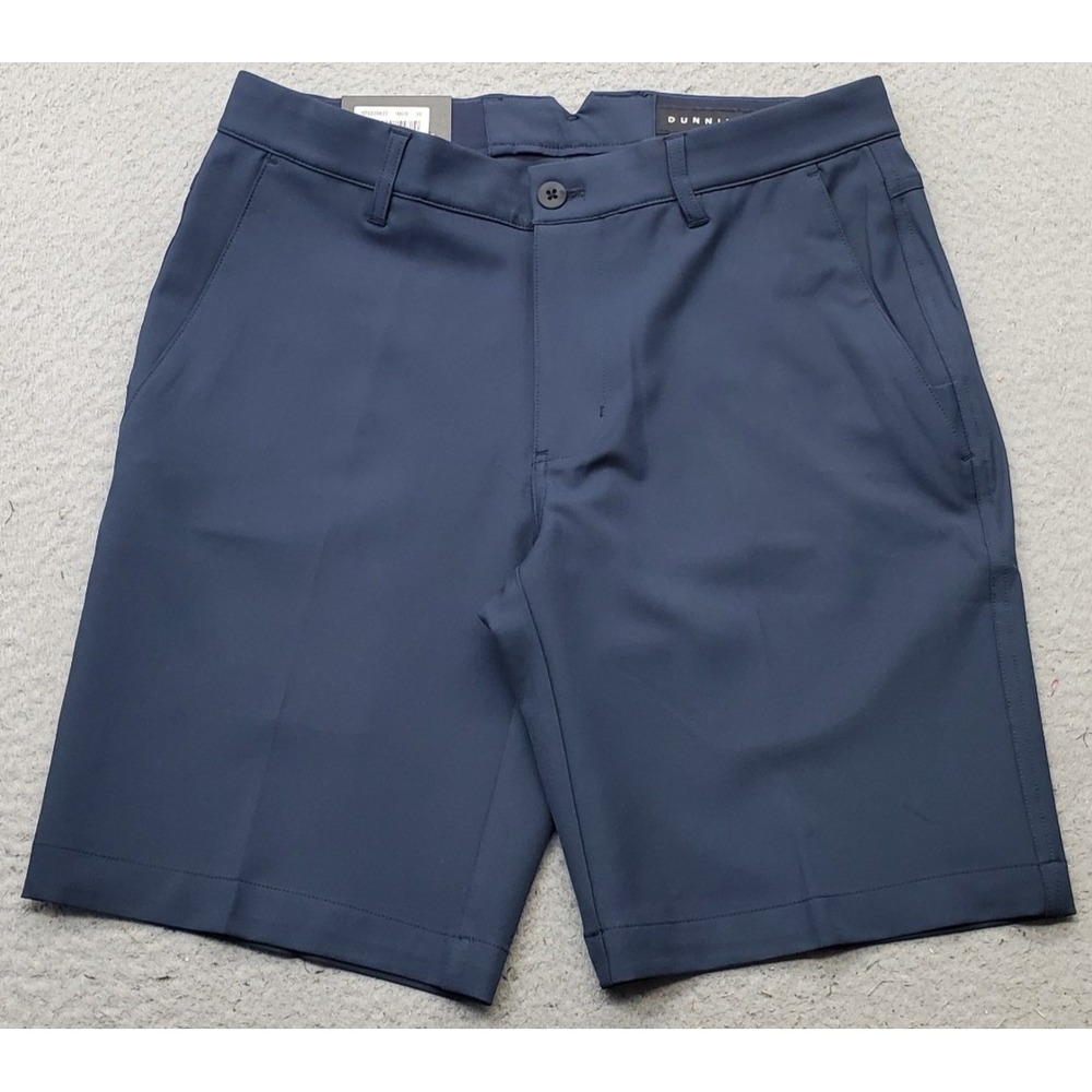 Dunning Golf Shorts Mens 30 Navy Player Fit Woven Performance Stretch D7S22H623